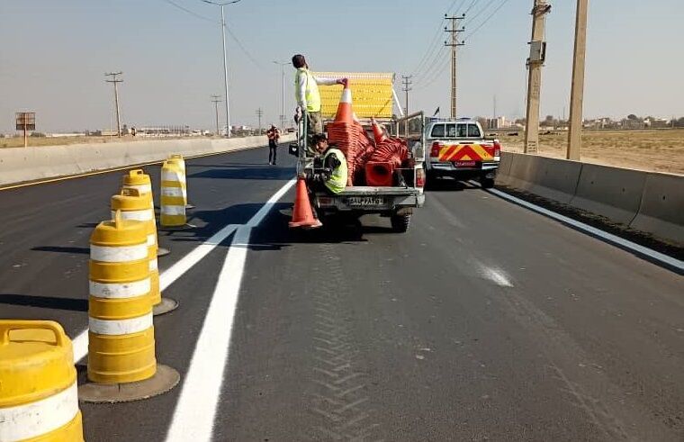 عملیات خط کشی محور پیشوا به شریفآباد در استان تهران به
پایان رسید