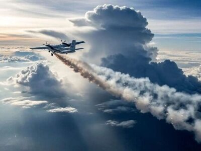 عملیات گسترده هوایی نیروی هوافضای سپاه برای بارورسازی ابرها