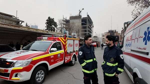 مانور آمادگی زلزله در شرکت آزمایشگاه فنی و مکانیک خاک برگزار
شد