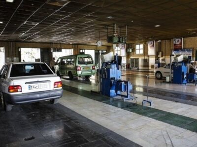 مردودی ۲۷ درصد خودروها در دریافت معاینه فنی