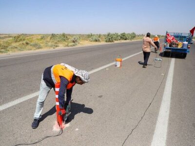 نصب ۲ هزار علائم و تجهیزات ترافیکی در محورهای اهواز