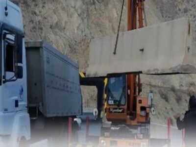 نصب ۴ کیلومتر نیوجرسی جهت ایمنسازی شاهراه ترانزیتی بازرگان-
ترکیه در آذربایجانغربی