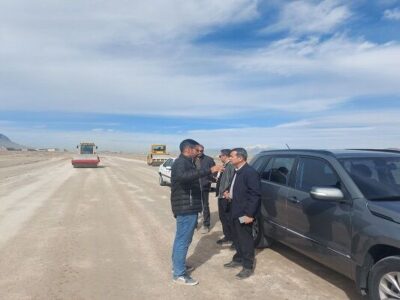 نظارت میدانی مدی کل راه و شهرسازی سیستان و بلوچستان بر
شریان‌های حیاتی توسعه شرق کشور