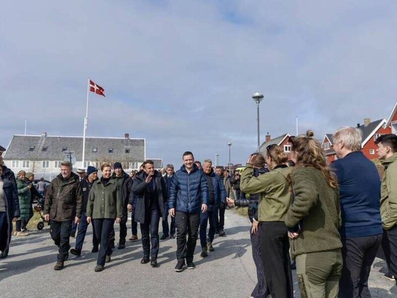 واکنش مکرون به تلاش آمریکا برای تصاحب گرینلند