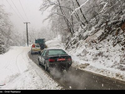 وضعیت جادهها؛ ترافیک سنگین در چالوس و ۳ آزادراه