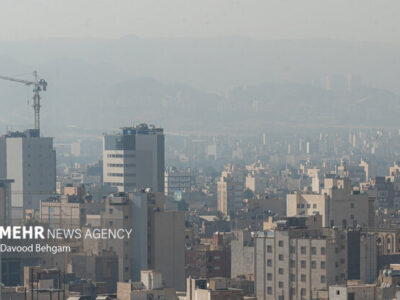 وضعیت هوای تهران دوباره قرمز شد