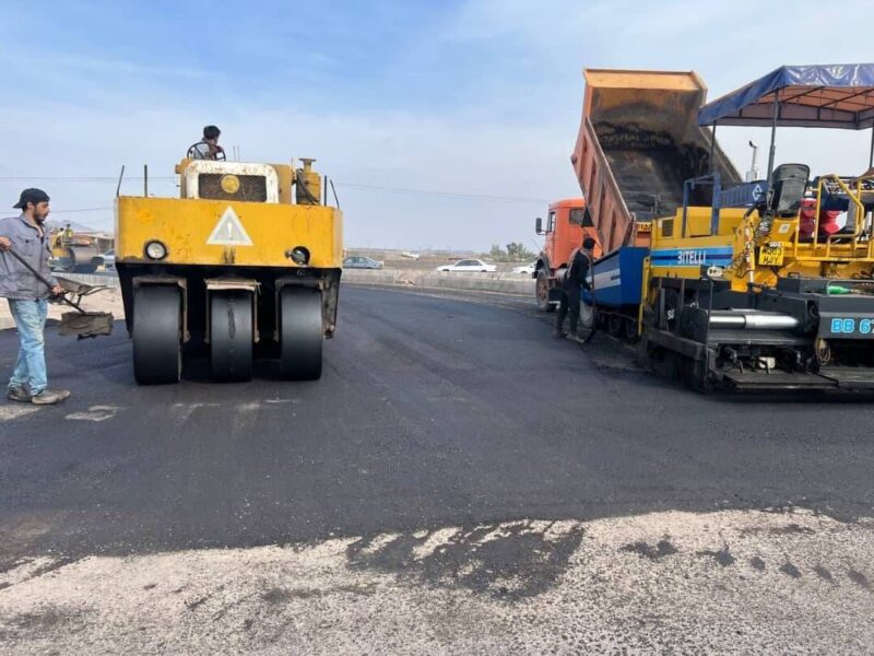 پایان عملیات روکش آسفالت پروژه رفع نقطه حادثه‌خیز خواجه عسکر
بم