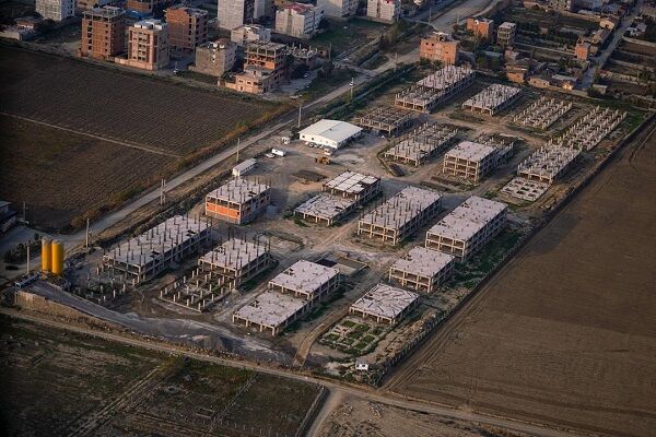 پیشرفت پروژه نهضت مسکن ملی در سایت آسایش گرگان/۳۵ بلوک، ۷۰۰
واحد، یک هدف