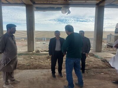 پیشرفت ۵۵ درصدی ساخت مدرسه ۶ کلاسه سایت طرح نهضت ملی مسکن
شهرستان خاش