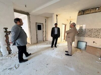 بازدید مدیرکل راه و شهرسازی بوشهر از پروژه ۳۴۰ واحدی
برازجان