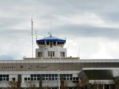 برف پرواز فرودگاه اردبیل را لغو کرد