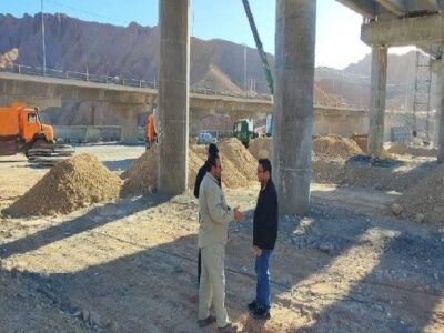پیشرفت حدود ۶۰ درصدی پروژه ساخت پل حرمک