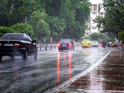 بارش برف و باران در جاده های مازندران، سمنان، گلستان، خراسان
شمالی، البرز و اصفهان