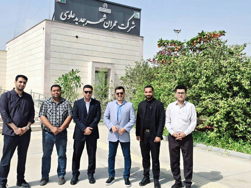 بازدید مسئول ورزشی شرکت عمران شهرهای جدید از شهر جدید
علوی