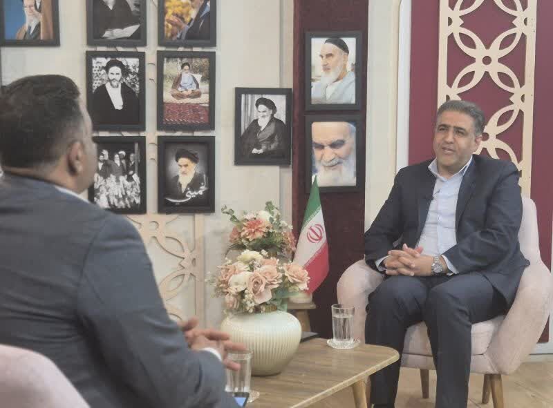 ببینید| حضور مدیرکل راه و شهرسازی خوزستان در ویژه برنامه «
ثوره النور» شبکه ماهواره ای الاهواز