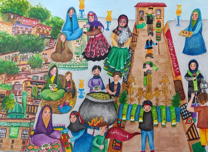 درخشش ۲۱ کودک و نوجوان ایرانی در مسابقه نقاشی کاناگاوا ژاپن