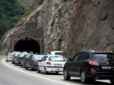 ترافیک سنگین در جاده‌های خروجی مازندران