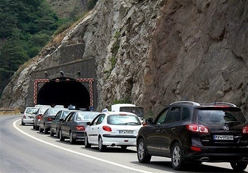 ترافیک سنگین در جاده‌های خروجی مازندران