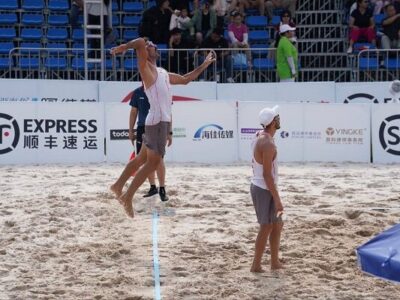 برد ملی‌پوشان والیبال ساحلی مقابل سوریه 