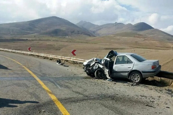 تصادف مرگبار در محور سربیشه–نهبندان؛ ۲ کشته و ۷ مصدوم