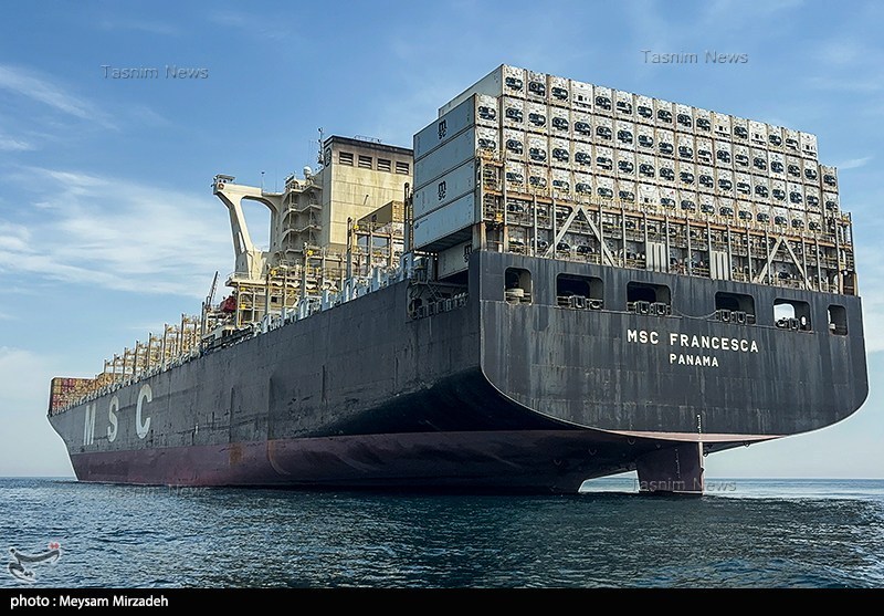 تصاویر جدید تسنیم از توقیف ۲ کشتی کانتینربر اسرائیلی