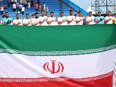 تیم فوتبال ساحلی با ۱۳ گل تایلند را شکست داد