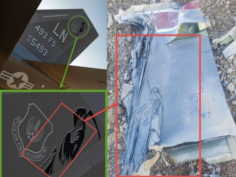 جنگنده F-۳۵ ساقط شده آمریکایی شناسایی شد