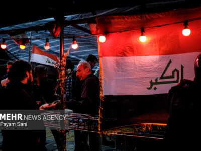 حضور موکب داران عراقی در اجتماع مردم بندرعباس