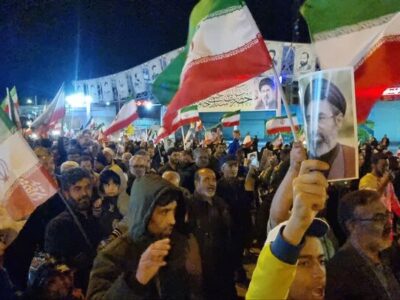 حضور ناواستوار یکم‌ «رضا کاغذلو» در اجتماع شبانه رامیان