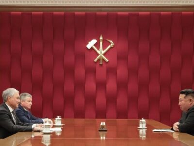 رایزنی «بلوسوف» و رهبر کره شمالی درباره همکاری نظامی مسکو و پیونگ یانگ