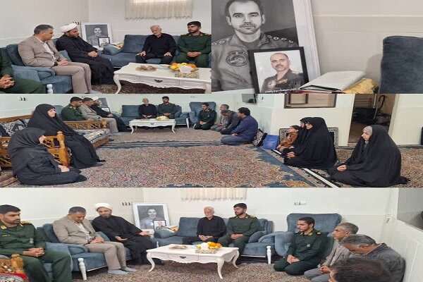 فرماندار معمولان با خانواده شهید «جواد پرویزی» دیدار کرد