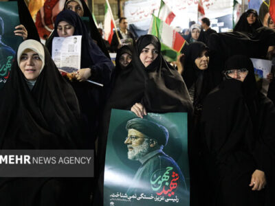 مراسم دومین سالگرد شهادت شهید رئیسی در مشهد