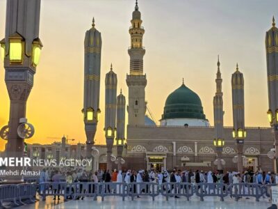 نخستین گروه از زائران بیت‌الله الحرام وارد مدینه ‌شدند