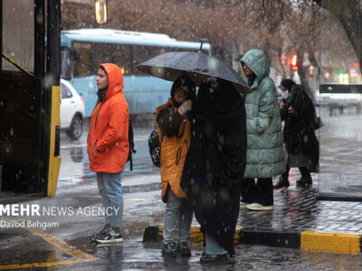 هشدار زرد هواشناسی؛ تشدید فعالیت سامانه‌های بارشی در ۳۰ استان کشور