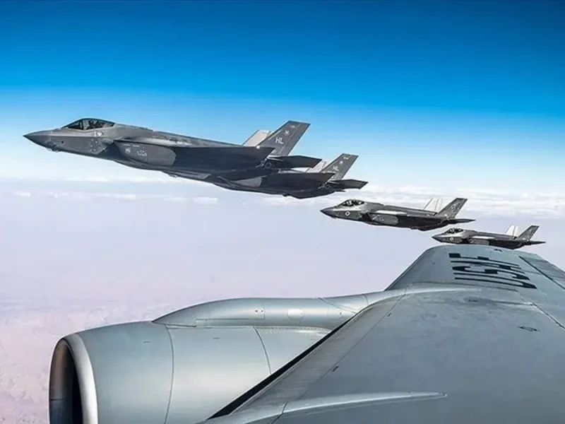 پرواز مجدد جنگنده‌ها و پهپادهای اسرائیل و آمریکا در آسمان