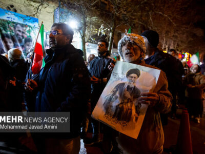 پنجاه و هفتمین موج حضور مردم اسفراین در میدان