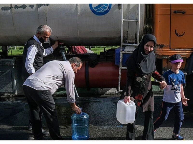 اینفوگرافیک/ تهران در یک قدمی بحران آب