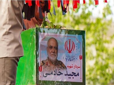 برگزاری مراسم چهلم شهید خادمی در حرم مطهر شاهچراغ(ع)