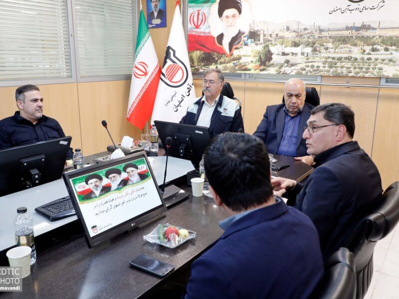 ببینید | بازدید مدیرعامل شرکت ساخت و توسعه از کارخانه
ذوب‌آهن اصفهان و دیدار با مدیرعامل این مجموعه