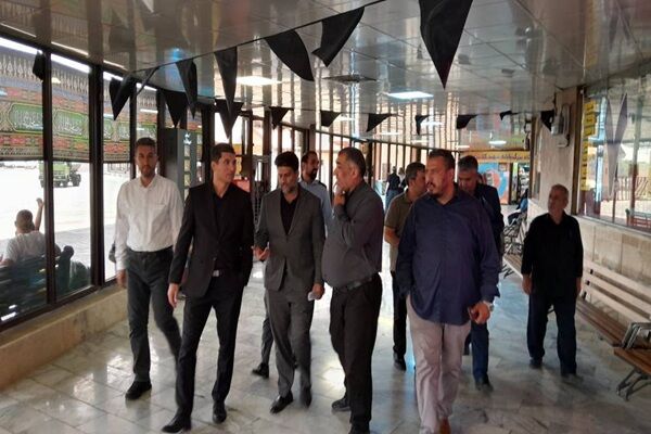 ببینید|بازدید معاون حمل‌ونقل اداره کل راهداری البرز از
پایانه شهید کلانتری و ارزیابی شرایط برای مراسم شییع رهبر
شهید