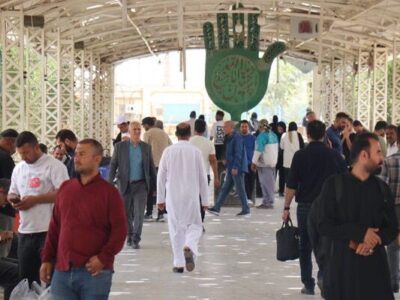 تردد روزانه بیش از ۱۳ هزار زائر عاشورایی از مرز شلمچه /
تأمین امکانات رفاهی در مرزهای اربعینی خوزستان