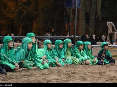 تعزیه در دهزیار فقط اجرا نمیشود؛ در دل کودکان زندگی میکند