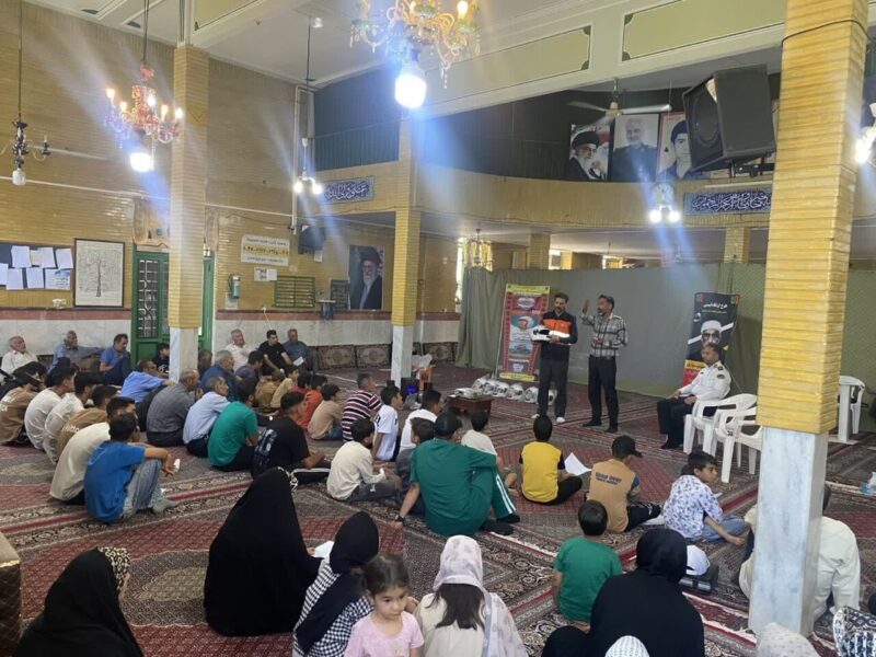 کاهش خطرات تردد موتورسیکلتها با اجرای طرح آموزشی در روستای
باورس قزوین