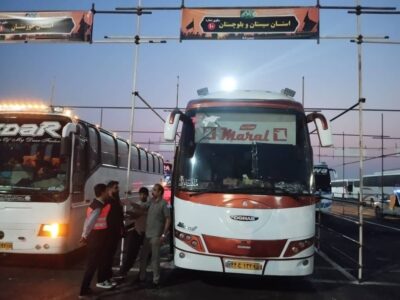 آمادگی کامل مرزهای خوزستان برای خدمت‌رسانی به زائران اربعین
/ پیش‌بینی ۱۹۵۰ دستگاه اتوبوس در شلمچه و چذابه
