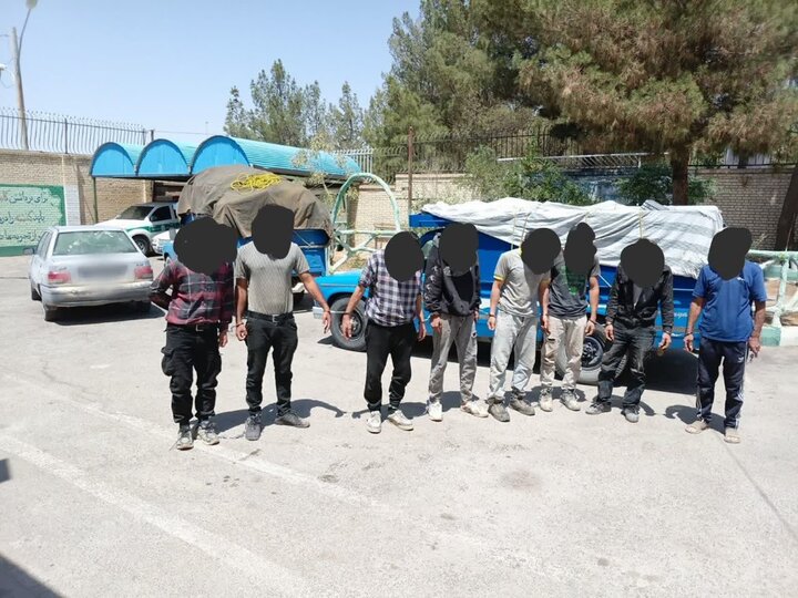 انهدام بزرگ‌ترین باند سرقت چوب تاغ در شرق اصفهان؛ ۵ تُن چوب کشف شد