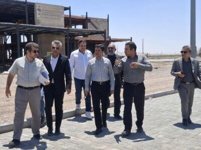 بازدید سرپرست دفتر فنی و امور مهندسی ساختمان سازمان راهداری
و حملونقل جادهای از پایانه مرزی دوغارون