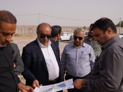 بازدید میدانی مدیرکل راه و شهرسازی استان کرمان از پروژه‌های
نهضت ملی مسکن شهرستان سیرجان