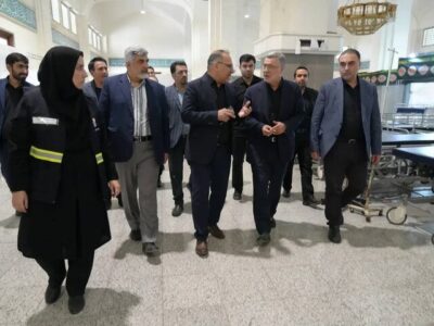 بازدید وزیر بهداشت از مصلی امام خمینی(ره)