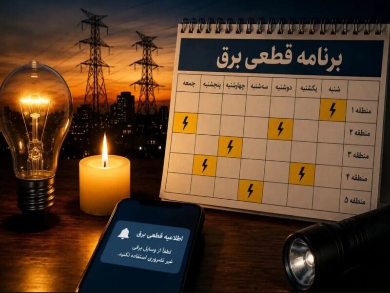 جدول قطع برق سهشنبه ۳۰ تیر ۱۴۰۵ / برق کدام استانها فردا قطع میشود؟ + روش استعلام خاموشی