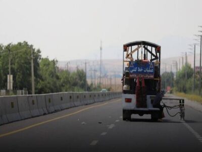 اجرای ۱۸۰ کیلومتر خطکشی در محورهای مواصلاتی شهرستان
میاندوآب